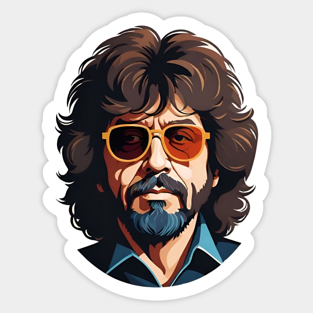 Jeff Lynne Sticker by Sobalvarro